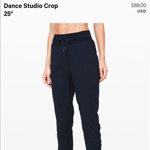 Lulu Lemon size 14 Dance Studio Crop